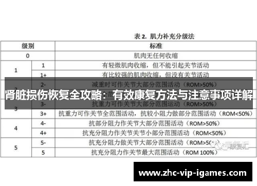 肾脏损伤恢复全攻略：有效康复方法与注意事项详解